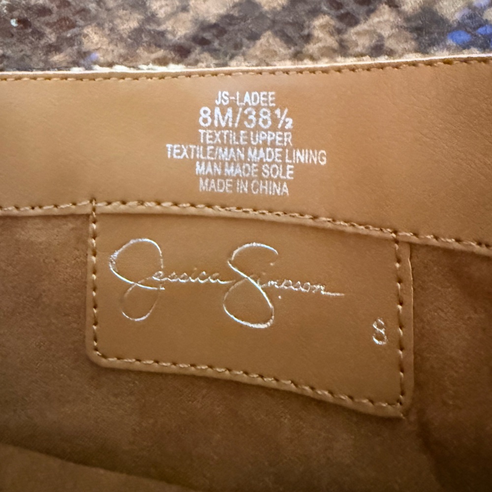 Jessica Simpson Loury Over the Knee OTK Stilletto Snake
Print Boots Site 8 - Picture 8 of 10